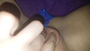 Stuffing My Panties in my Wet Pussy