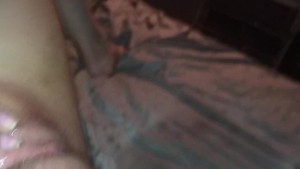 Squirting in a stranger's bed! Little slutty baby is at it again;)
