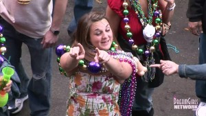 Wild Flashing On Fat Tuesday With Hot MILFS