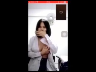 Thai teen big boobs | สาวอาชีวะโชว์นม