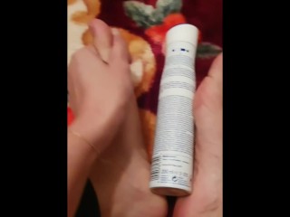 Arab whore secretly recording feet - foot fetish