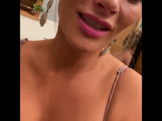 Watch me and try not to cum... a little dirty talk while I use my vibrator.