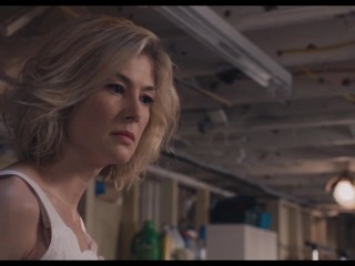 Rosamund Pike gives ruined orgasm handjob to wounded man