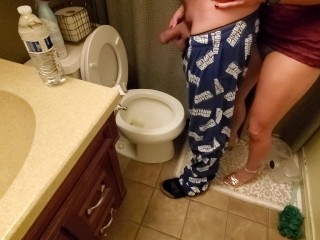 High heels piss | helping my boyfriend pee | sexy feet and legs