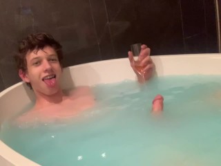 Very Cute Young Bath Time Skater Boy and Verbal Jock Suck, Flip Fuck - Josh and Jacob