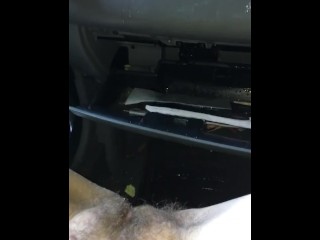 Using my car as a toilet 1