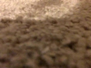 Teen Pussy Pissing All Over Carpet and Rubbing Myself