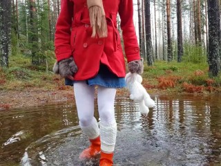 Rubber Boots, Puddles, and Diaper Pee
