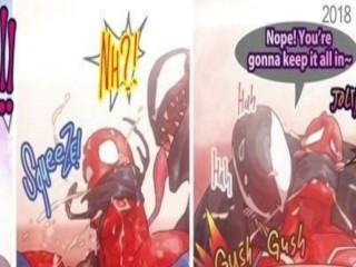 Spiderman y Venom - Caricatura Dibujito Animado Gay - Hentai Gay Yaoi HD 2020