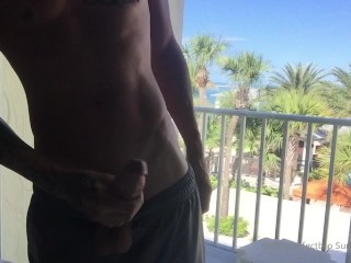 PEOPLE WATCHED MY MONSTERCOCK CUM SHOW! sunny_valentine