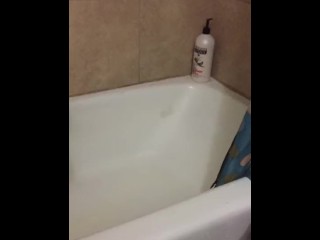 Quick shot over into the tub