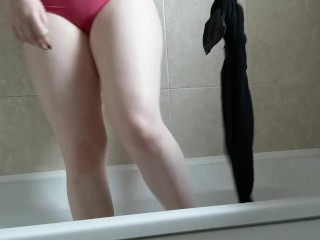 Desperation & wetting my tights and panties