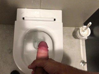 Masturbation in public toilets