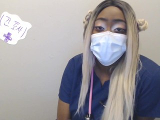 [POV] [English] [Roleplay] Busty Blasian Nurse Suprises you with her big tits