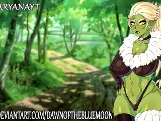 First Time with Orc Girlfriend [Part 2 of spooned by orc]