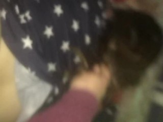 BBW Best Friends sneaky fuck with parents in next room. Spanking, doggy, and riding. Part 2.