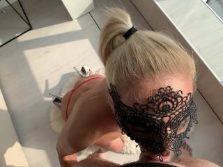 She is my deepthroat queen, so I use her head before anal. PART1