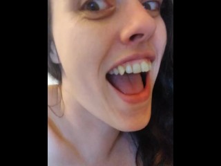 Crazy Pissing PAWG Camgirl Slut Pees Sitting Bathroom Toilet, Uses TP, Then LICKS Toilet Paper Once