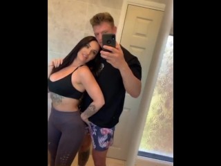 Sexy NSFW Flip the switch challenge TIk tok blowjob Jess Mike Miller in 4k