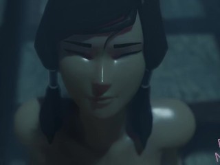 The Legend of Korra Cowgirl - Squirt, Anal, Creampie 3d Hentai - by RashNemain