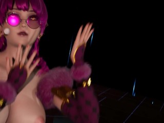 [MMD] K/DA - PopStars Ahri Akali Evelynn Kaisa The Best Uncensored 3D Nude Dance