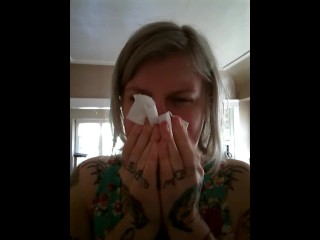 AM Allergies Sneezing & Nose Blowing