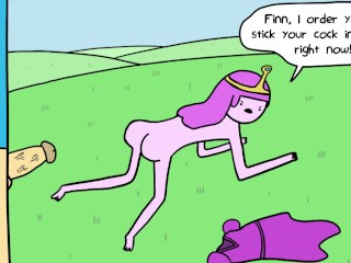 Princess Bubblecum loves Finn's cock - Adventure Time Porn Parody