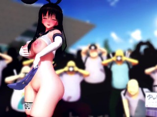 Mmd yui kotegawa Version 2 during concert she want people to cum