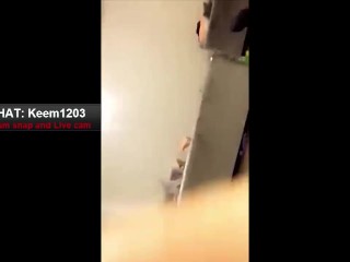 Snapchat Live Cam Horny Latina Babe Seducing and Gets Tits Fucking