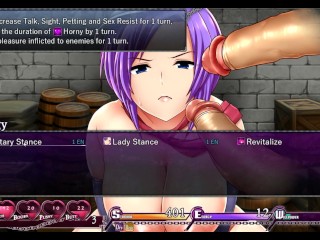 Karryn's Prison [RPG Hentai game] Ep.2 Helping the innmates to release their loads cum on the warden