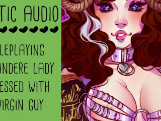 Yandere Lady Ties Up Shy Virgin Guy... | Yandere Roleplay ASMR Erotic Audio | Lady Aurality