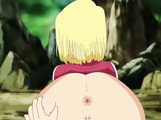 Android 18 and Krillin parody xxx 2 from Dragon Ball Super (Reloaded)