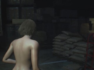 The naked and hot beauty Jill from the game resident evil 3 | Porno Game 3d