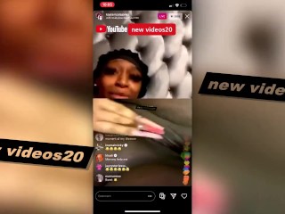 Youtube Star( New Videos20 ) Start Playing With pussy on Instagram Live