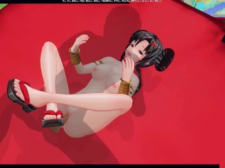 3D HENTAI Girl fucking doggy style on Lunar New Year