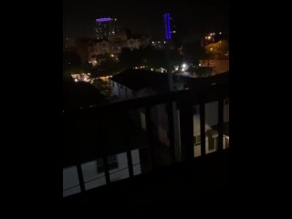 Black Girl Sucks Big Black Dick on Balcony and Police gets Calle. Only Fans - Youngzesto