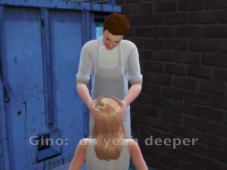 Sims 4: Sex Addicted Milf Gets Fucked at Work All Day Long