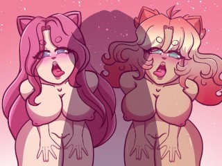 MizzPeachy and MIssmoonified are horny for you daddy ~