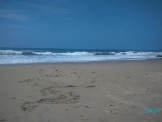 TIK TOK MY HOT STEP MOM SMOKING ON THE BEACH
