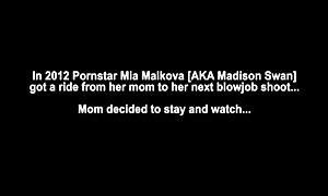 Mia Malkova and her mommy - deepthroat blowjob casting - humorous
 porn