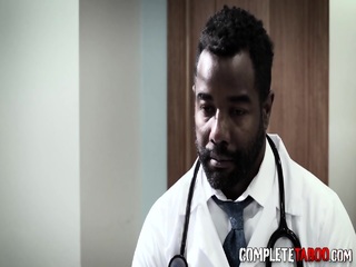 Teen fucked by black fetish doctor
