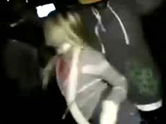 Wasted Blonde Gets Hard Fucked After Going Out