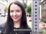 HITZEFREI Emma meets a guy from a German dating app