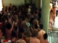 Female & Male Students Streak Naked Through Uc Ber