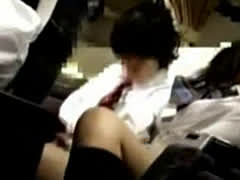 Asian Girl Jerks Off A Boy In Schoolbus