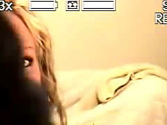 Blonde Blow Job On An Old Camcoder