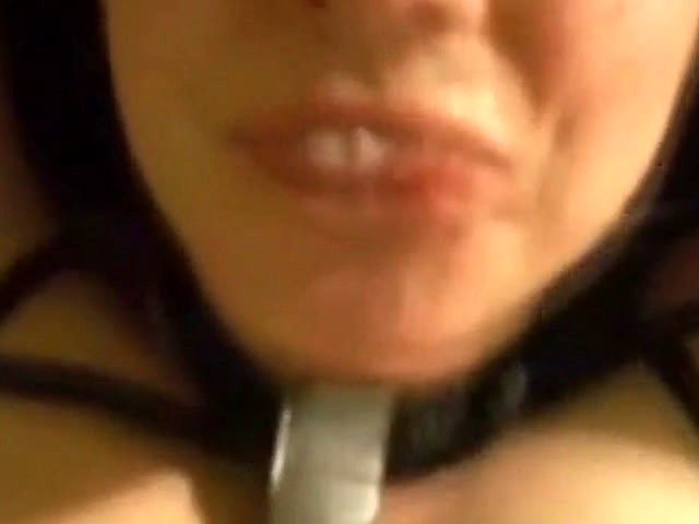 Tied Up Teen GF Throated and Cum Covered!