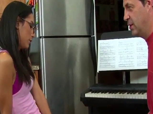 19yo Tia pussyfucked by her piano teacher