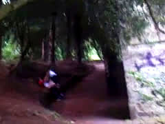 Couple Caught Fucking In Woods