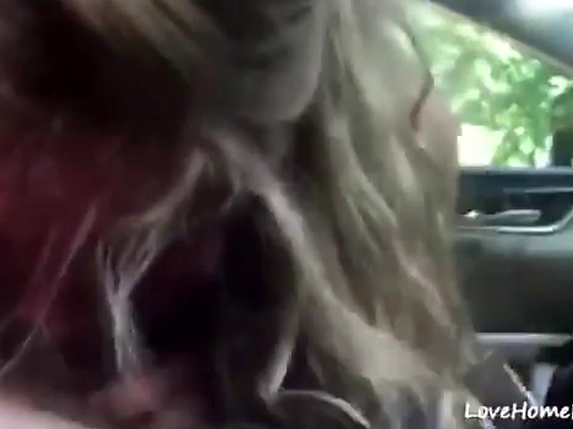Girlfriend Gets Face Fucked Hard In The Car